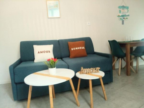 Studio bien équipé à 2 pas de la gare